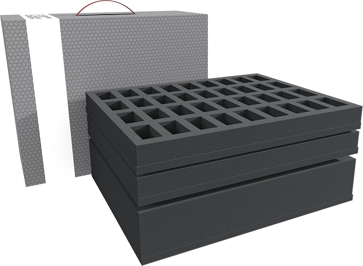 Feldherr Storage Box FSLB150 pour 72 figurines et monstres de jeux de figurines