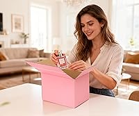 Vista 6 de Paquete de 30 cajas de envío con cierre de 6 x 4 x 4, cajas de correo de cartón pequeñas y seguras para embalaje de pequeñas empresas, regalo