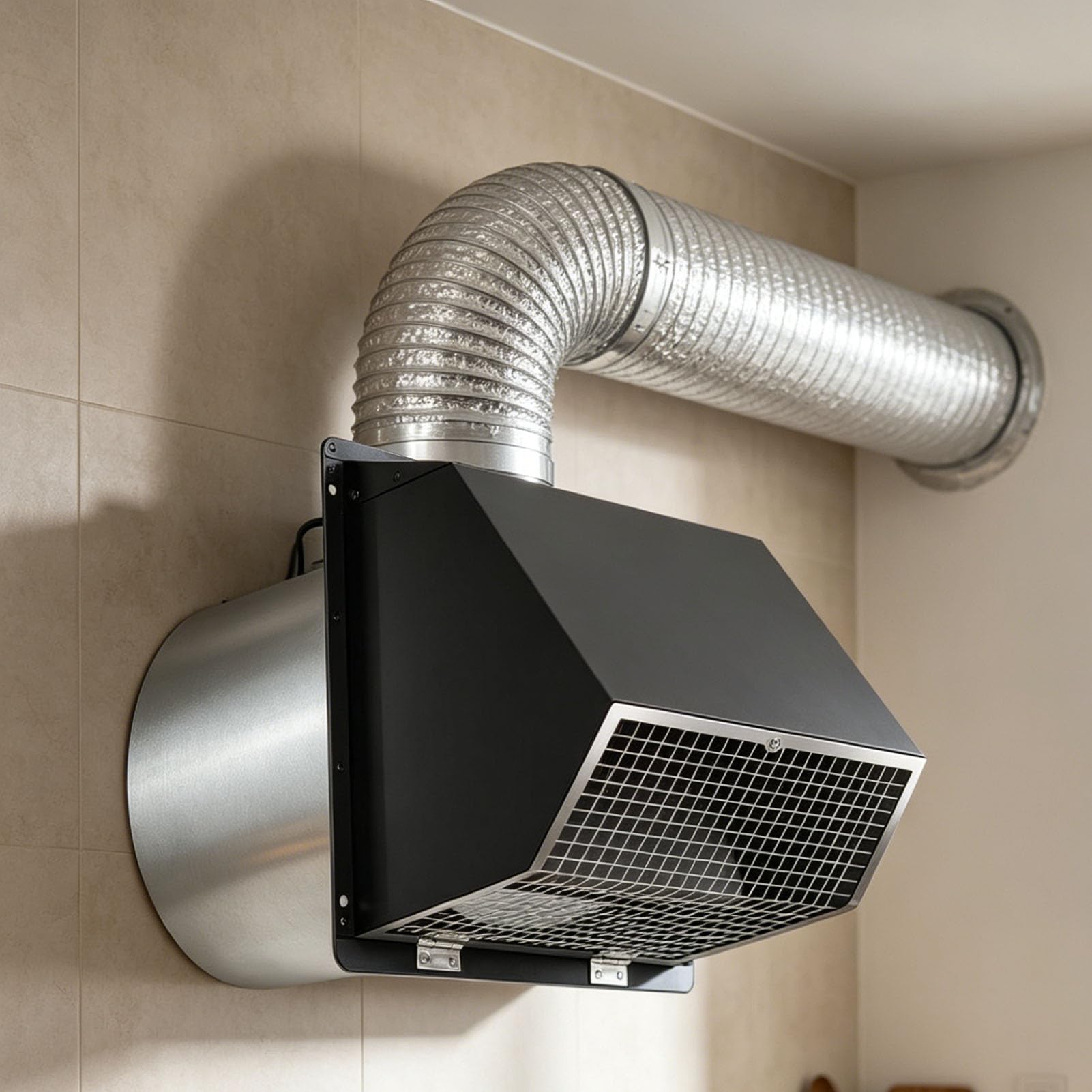 Eujgoov Cubierta de Ventilación para Secadora de 4 Pulgadas, Compuerta con