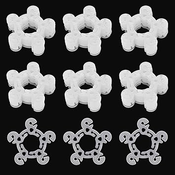 60 PCS Balloon Clips for Balloon Arch Kit, Column Stand - Reusable Plastic Clips for Party Wedding Baby Shower Decorations