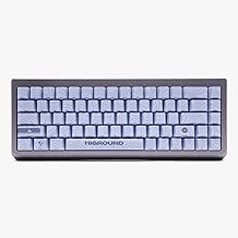 Higround Summit 2.0 Slate 65% Mechanical USB Wired Gaming Keyboard, Dreamland Linear Switches, Programable RGB, Hot-Swappa...