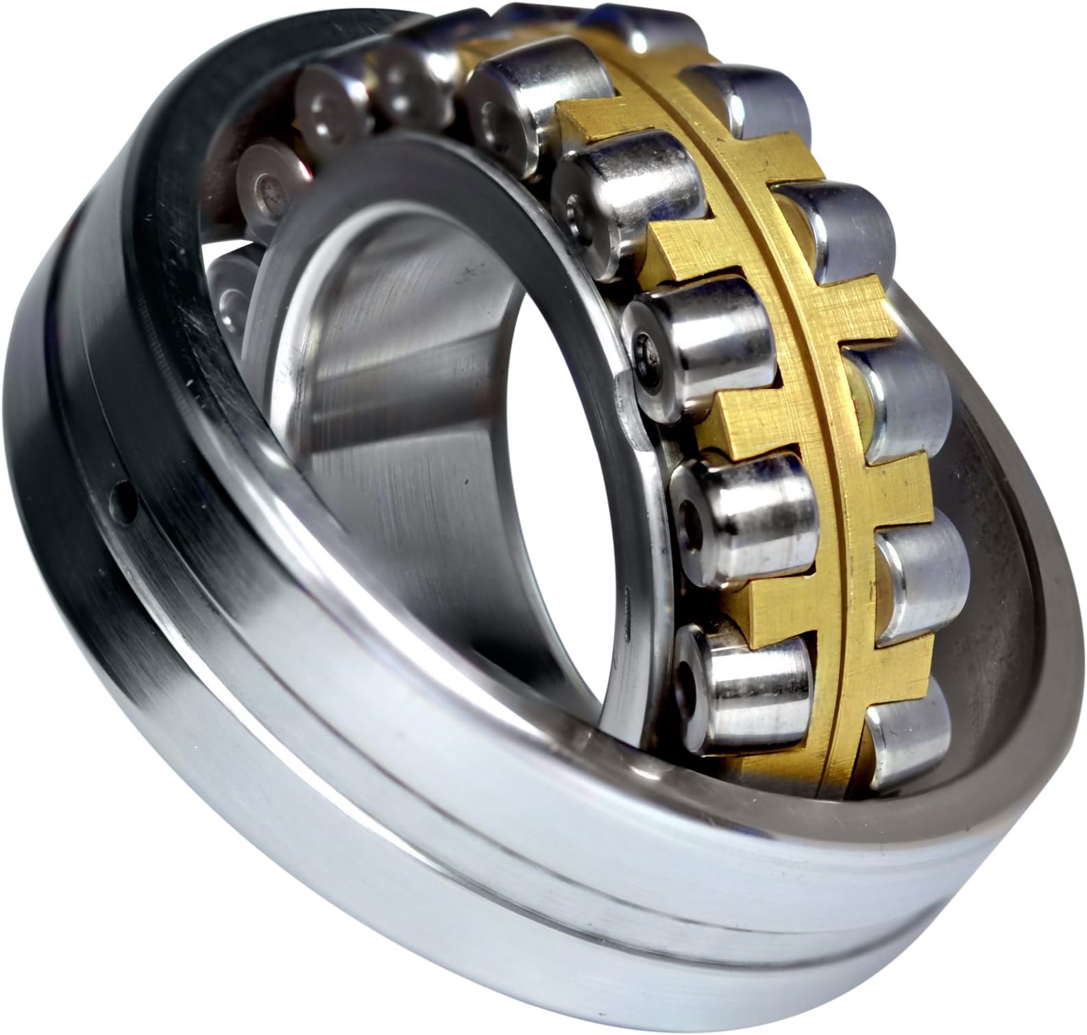 URB 22226 KMC3W33 Spherical Roller Bearing, Machined Brass Cage, W33 Oil Groove, 130 mm ID, 230 mm OD, 64 mm Width