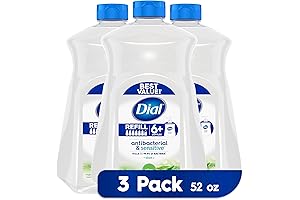 Dial Antibacterial Soap Refill, Aloe, 52 Fluid Oz