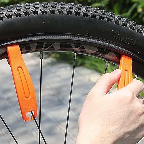 Miniatura 8 de Kit de reparación de parches para neumáticos interiores de bicicleta, con 36 parches de vulcanización, kit de reparación de neumáticos de bicicleta