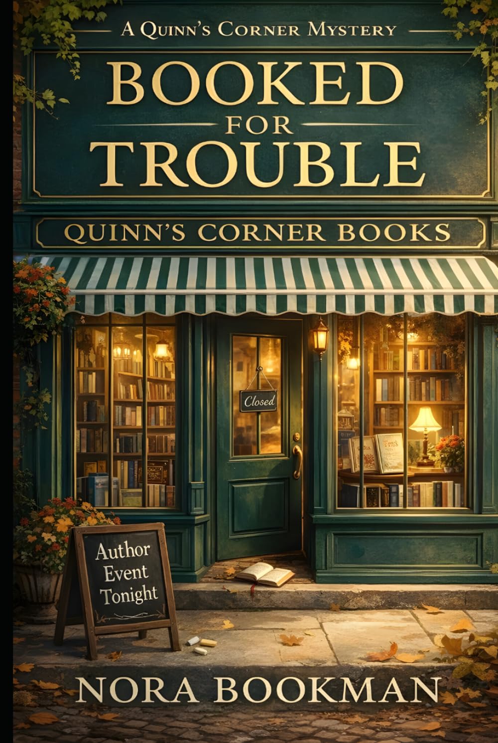 Booked for Trouble: A Quinn’s Corner Mystery (The Quiet Crimes Collection)