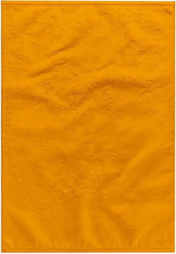 3D Rose Trendy Caléndula Amarillo Naranja ManoToalla Deportiva, 15 x 22