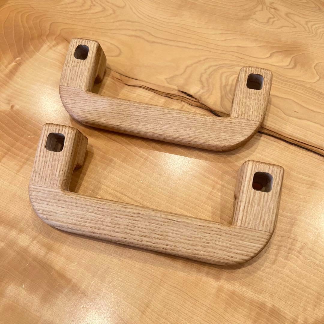 木製アシストグリップ(チェスナット) ハイエース　Aピラー用 木製アシストグリップ(チェスナット) ハイエース Aピラー用 楽天