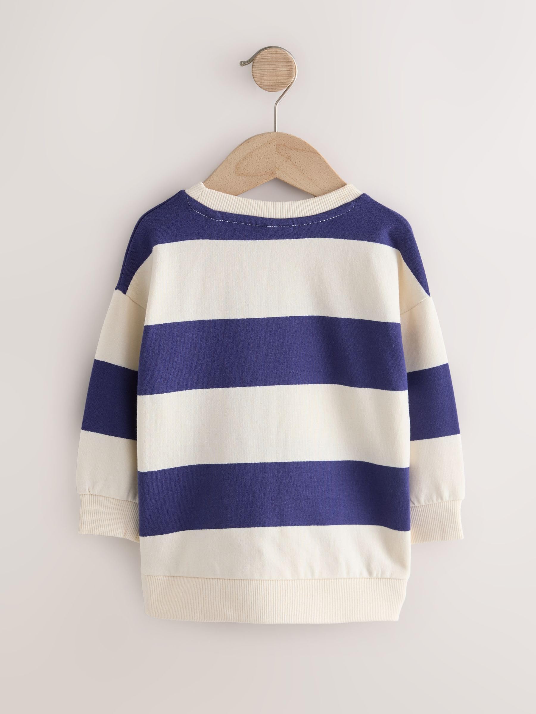 NEXT Jungen Bluey Sweatshirt mit Rundhalsausschnitt Baumwolle 80-128