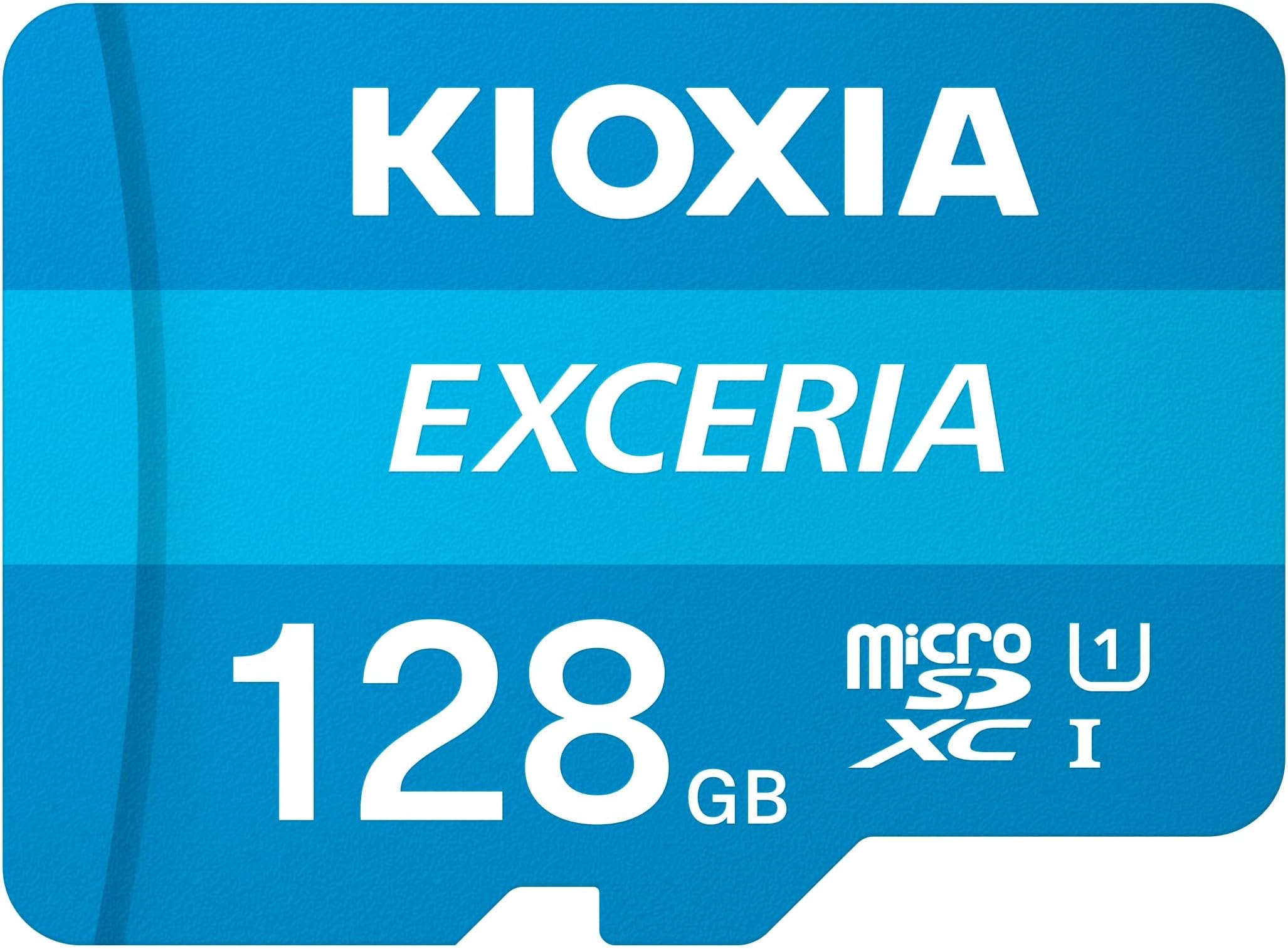 KIOXIA (Formerly Toshiba) KLMEA128G Memory, MicroSD UHS-I Class 10 Card, 128GB (Maximum Read Speed 100 MB/s), Nintendo Switch Compatible, Genuine Product