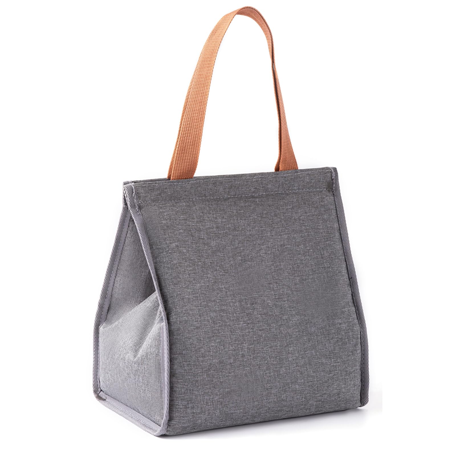 Sac Isotherme Repas 5,5 L Sac à Lunch Pliable Avec Feuille D'Aluminium