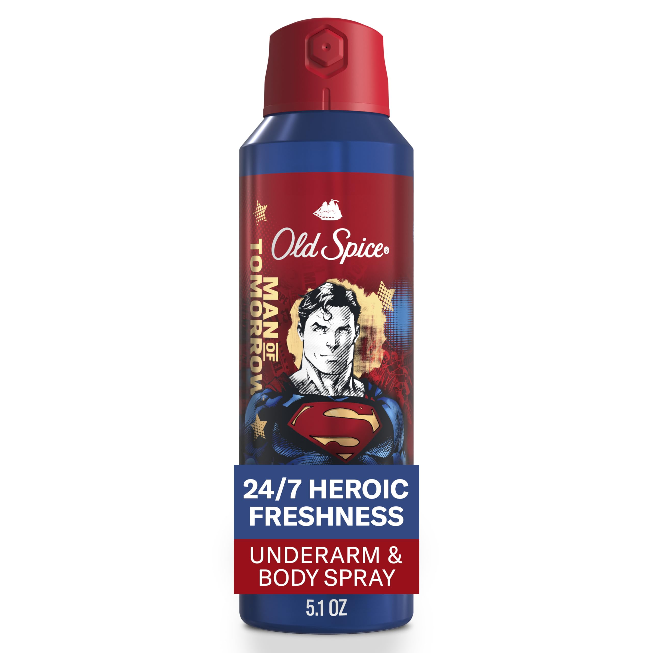 Old Spice Aluminum Free Body Deodorant Dry Body Spray for Men 24 7 Freshness Lasting Scent 24 7