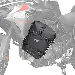 Rhinowalk Bolsa para motocicleta à prova d'água 6L moldura de motocicleta bolsa lateral com alça de ombro