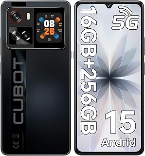 CUBOT X100 Smartphone 5G Android 15, 6.88'' 120Hz, 16GO+256GO Telephone Portable MTK 7025, 64MP+16MP, 5100mAh/33W Téléphone Gaming, 1.72