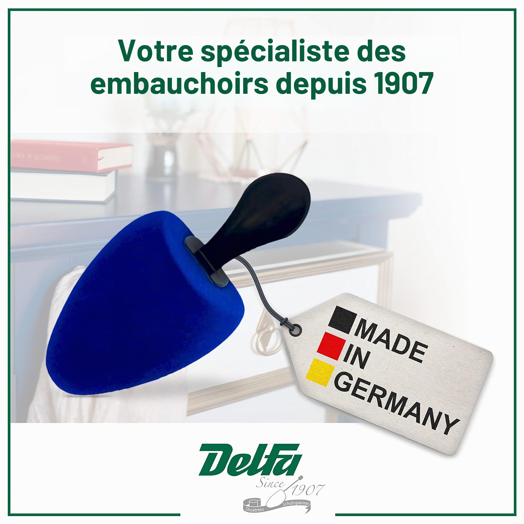DELFA Samty Embauchoir universel en mousse pour chaussures Taille 39-42 Pour femme