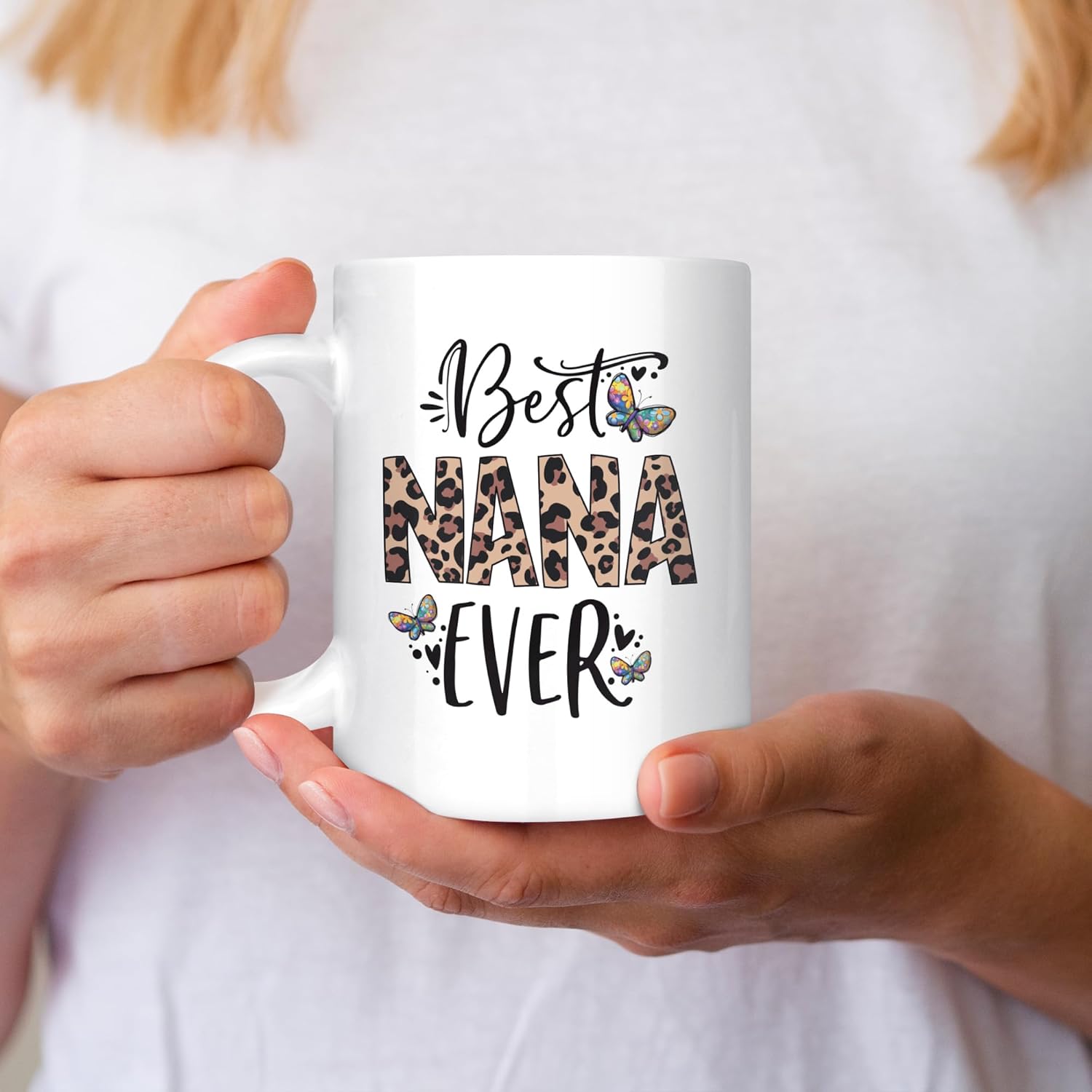 Nana Gifts from Grandkids, Mothers Day Gifts for Nana, Grandma Birthday Gift Ideas, Best Grandma Gift from Grandson 11oz Mug - Image 5