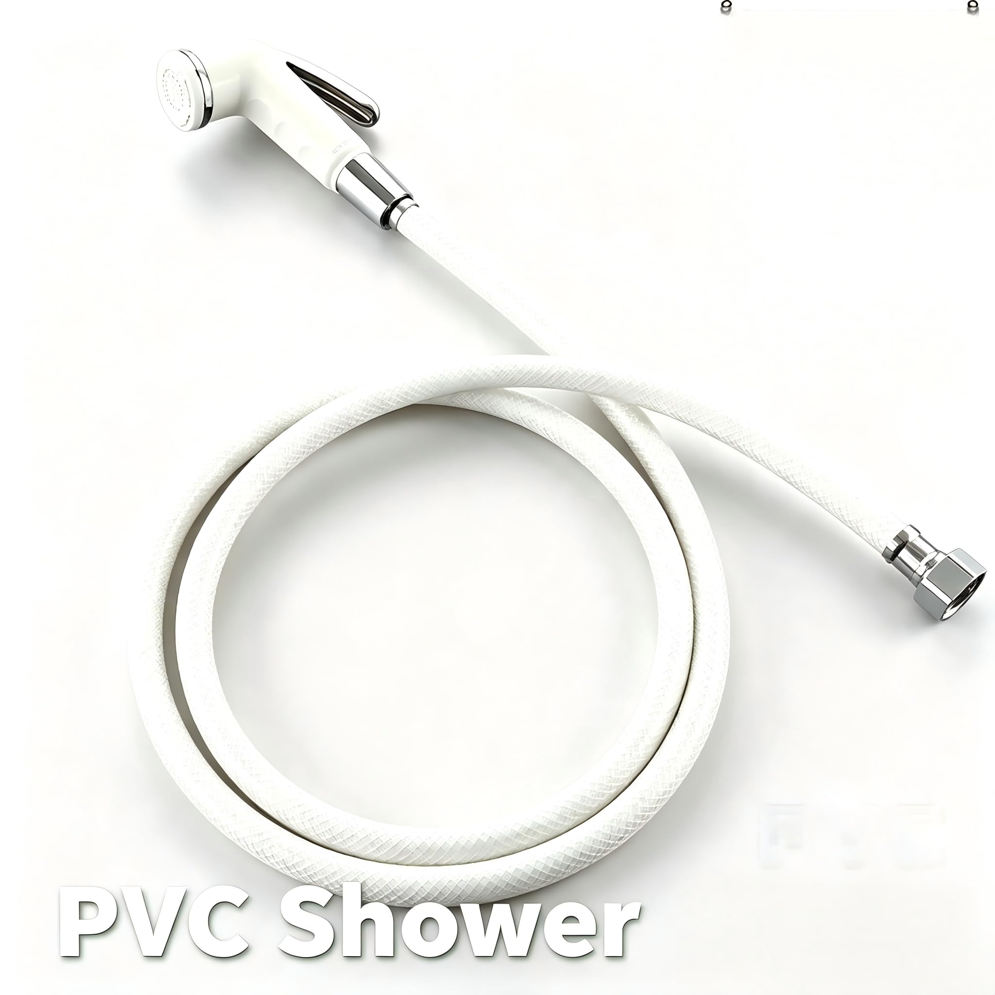 Tubo flessibile per doccia, G1/2, universale, in PVC, 1,5-10 m (10 m)