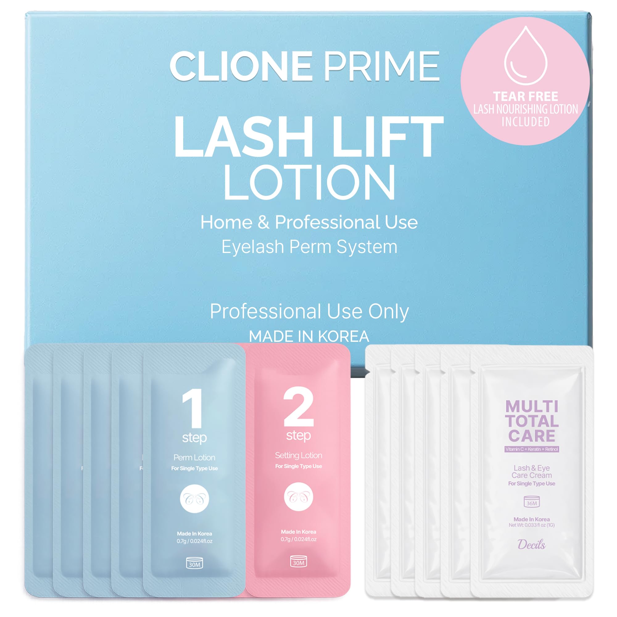 Amazon.com: CLIONE PRIME Korean Lash Lift Lotion - Eyebrow