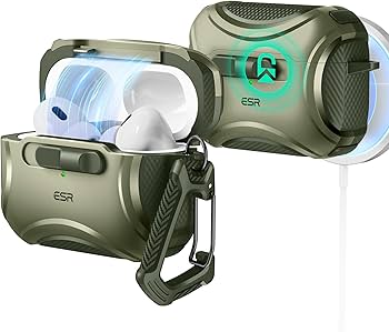 【美品】Apple AirPods Pro 2 UBS-C ESR ケース付き Amazon | ESR AirPods Proケース（2023/2022/2019、第2/1世代）専用