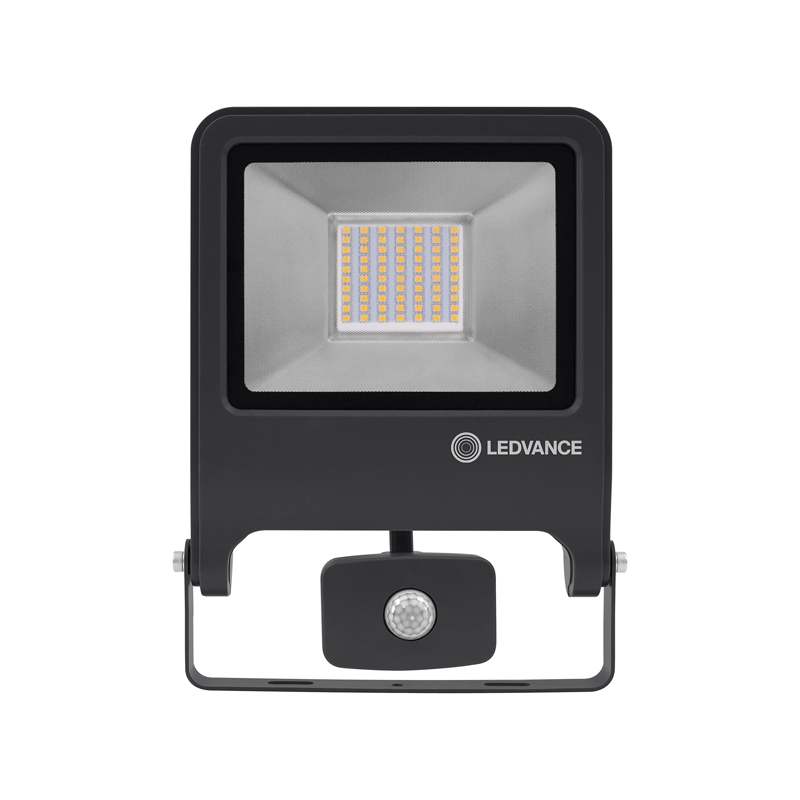 LEDVANCE LED Fluter, Leuchte für Außenanwendungen, integrierter Bewegungssensor, Warmweiß, 257,0 mm x 201,0 mm x 63,0 mm, Endura Flood Sensor