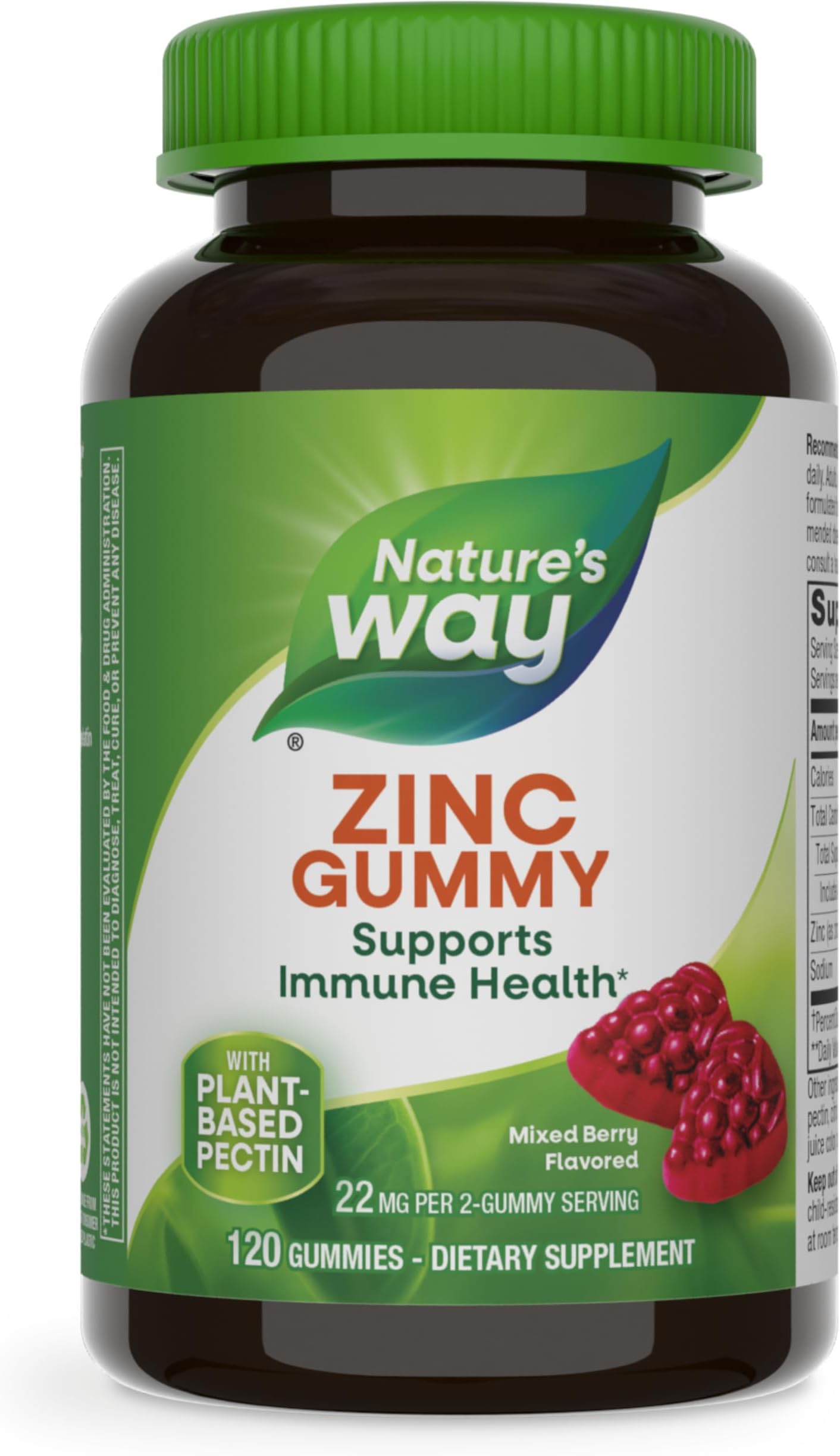 Nature's Way Zinc Gummies, Daily Immune Support Gummies