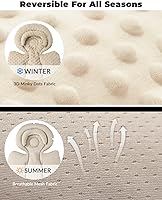 Vista 5 de Infant Car Seat Insert with Extra Cushion for Preemie to Toddler, Reversible Newborn Carseat Insert for Baby Head Body Support, Fits for Stroller