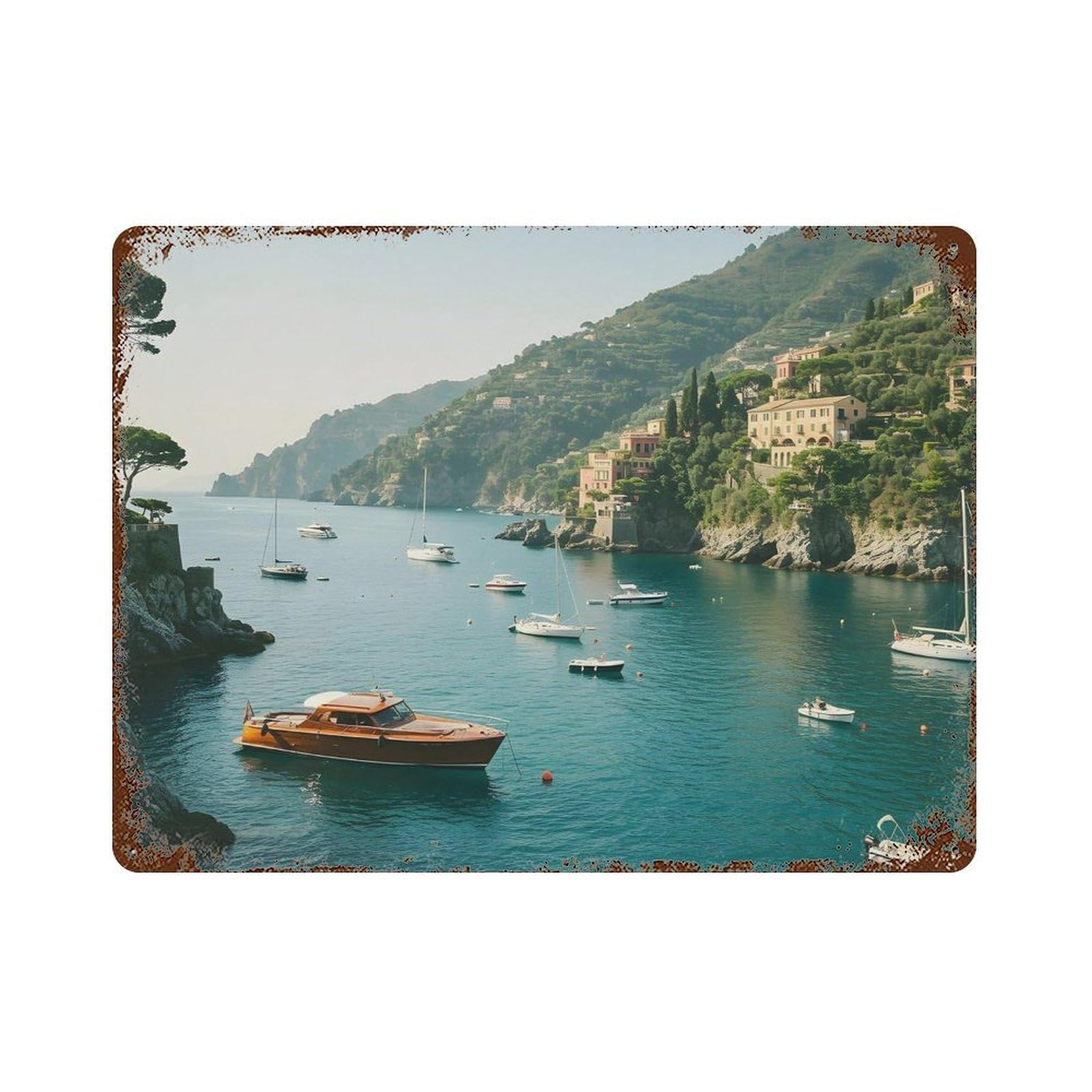 xiaoxiaoshen Landscape Print, Photography Prints (7) Wall Decor Art Metal Tin Poster Modern Home Decor Art Home Bar Shop Decorations Vintage Sign 30x40cm