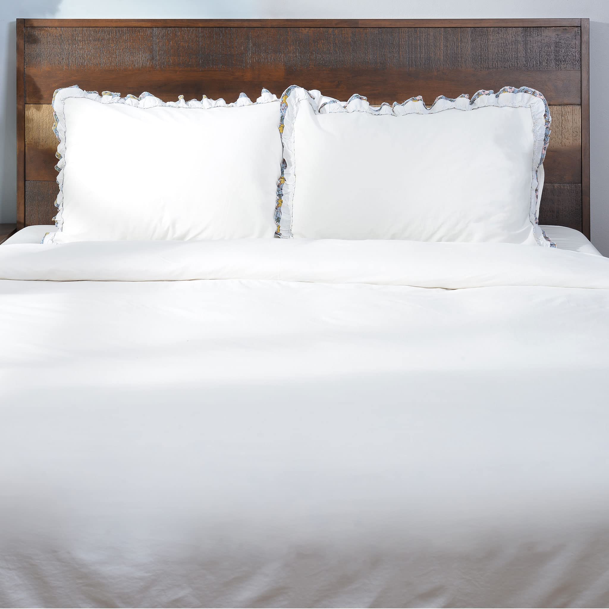 Deco Mex Martha 4-Piece Bed Linen Set, Bed Sheets 200 x 220 cm Cream