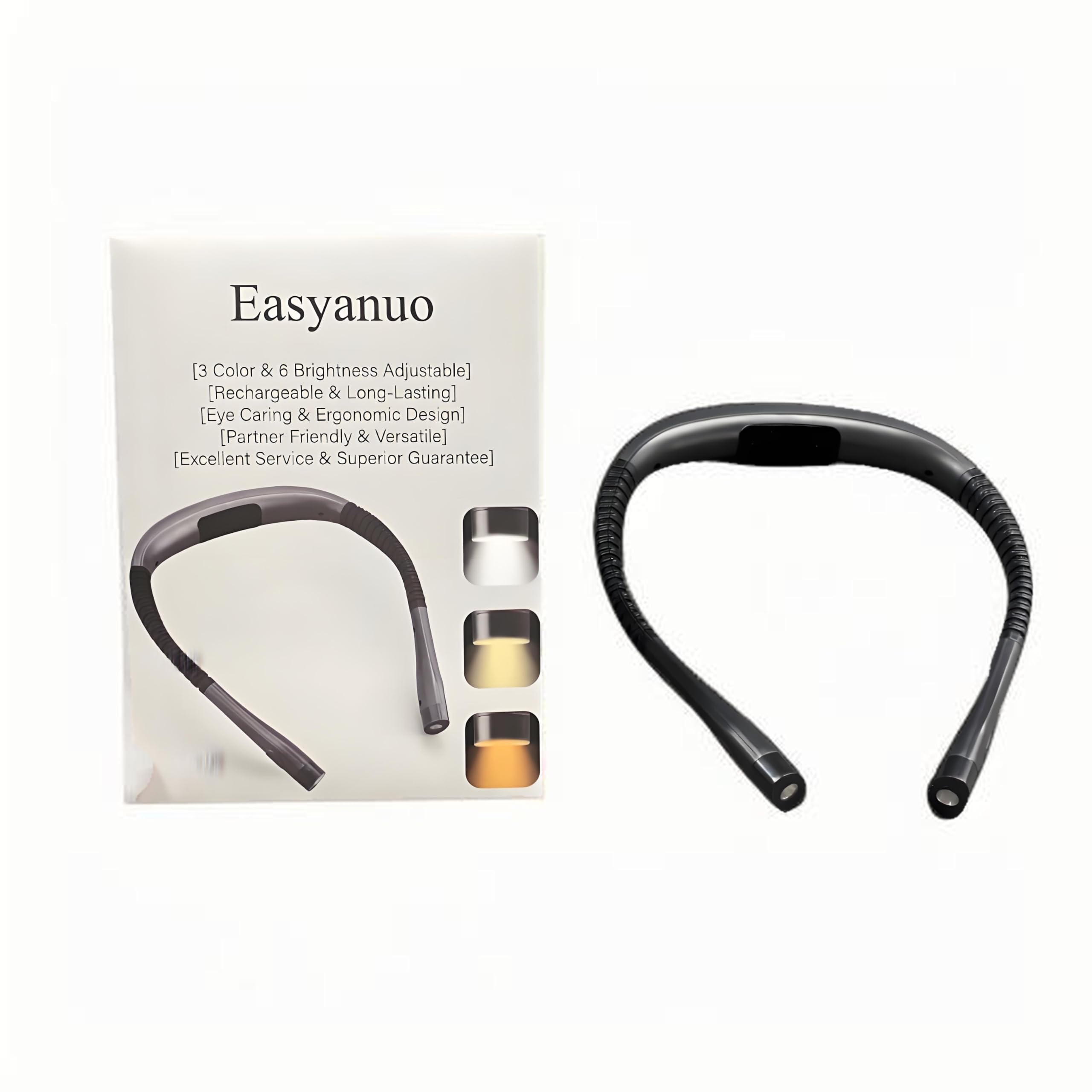 Black reading lights for reading light, 1pc
