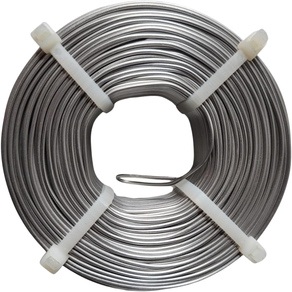 16 Gauge Stainless Steel Wire, 3.5 lb, 360 feet Coil, Made in USA, Strong, Malleable, Use for Gardening, Picture Hanging, DIY Projects, Rust-Proof & Corrosion-Resistant. > Click for Size Options.