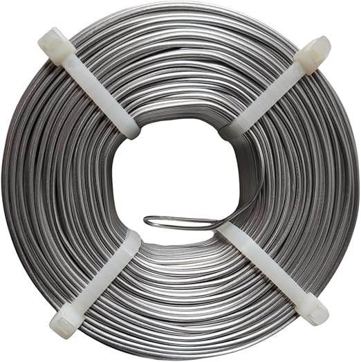 16 Gauge 304 Stainless Steel Rebar Tie Wire 3.5 lb Coil 360 Feet Long - Made in USA