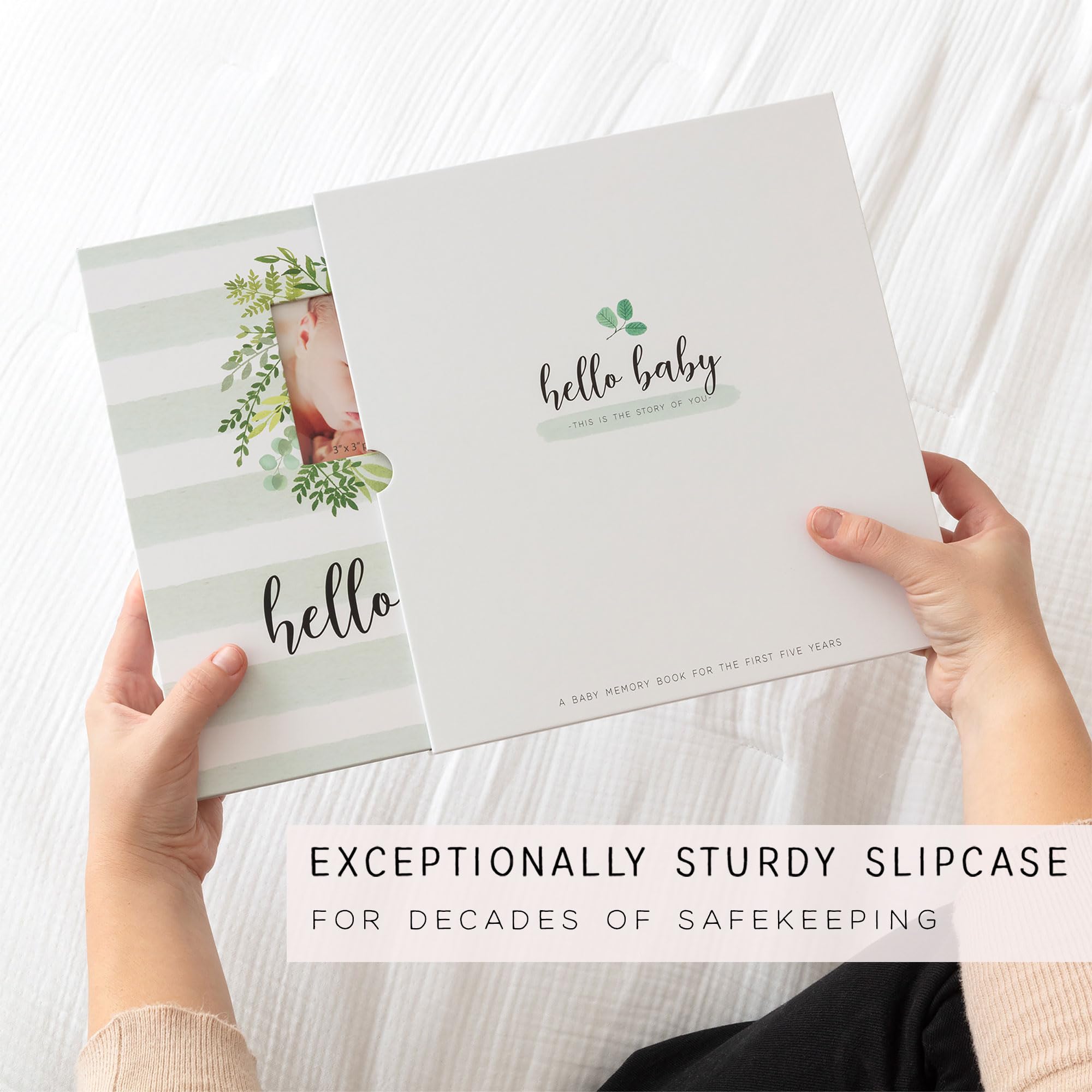 Baby Memory Book First 5 Years - Keepsake Monthly Milestone Journal for Boy o...