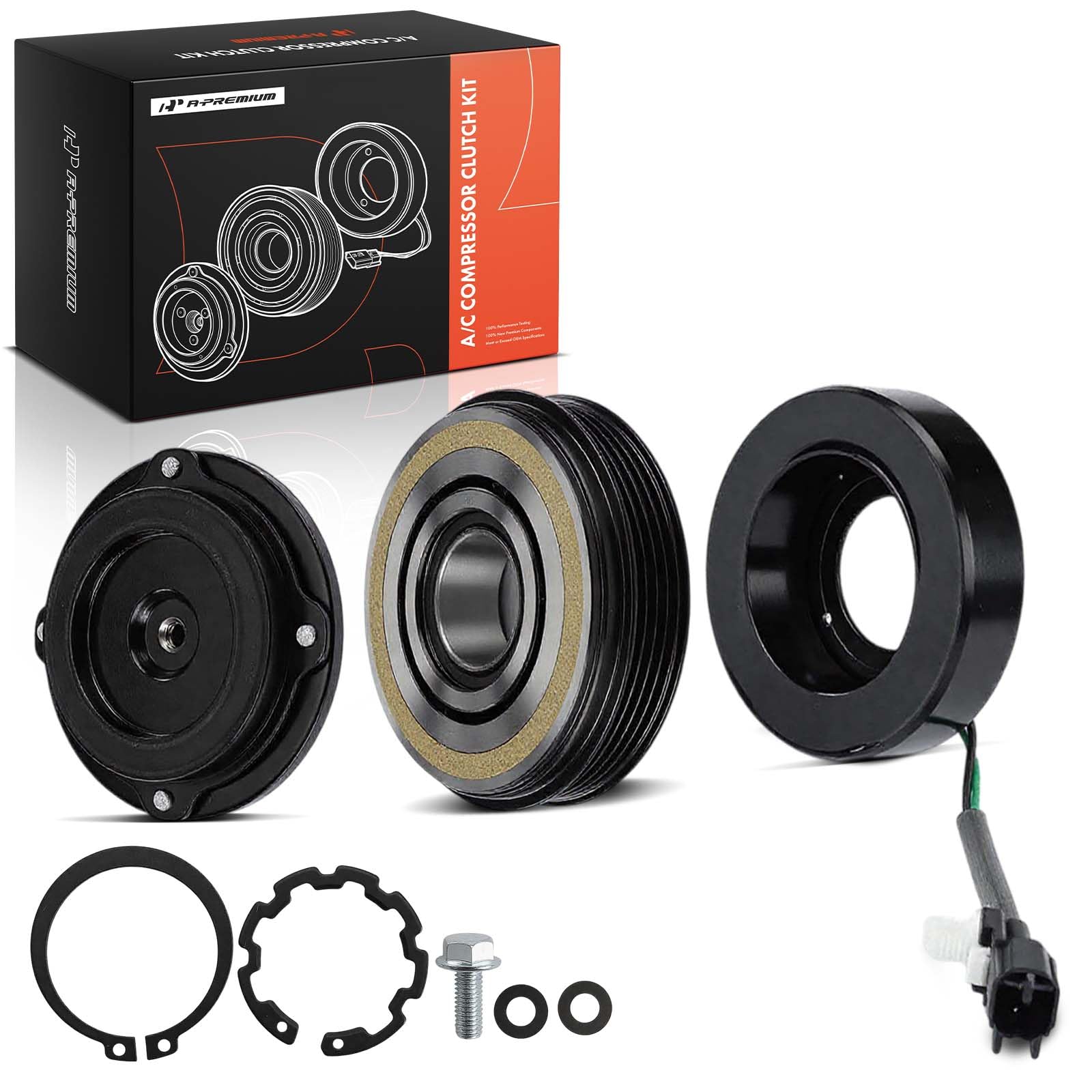 Amazon.com: A-Premium Air Conditioner AC Compressor Clutch Kit