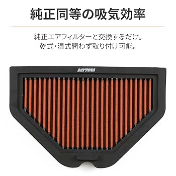 なさん専用 Amazon | デイトナ(Daytona) バイク用 エアクリーナー ZZR1200
