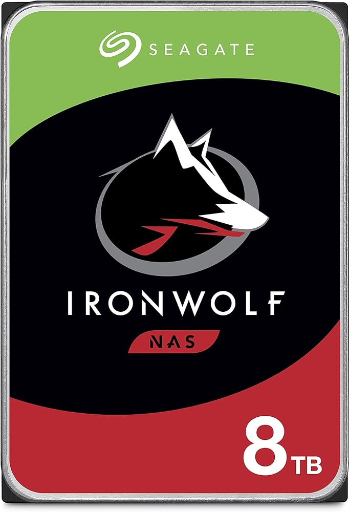 Seagate IronWolf NAS 8TB SATA 3.5" Internal Hard Drive with 7200 RPM & 256MB Cache thumbnail 4