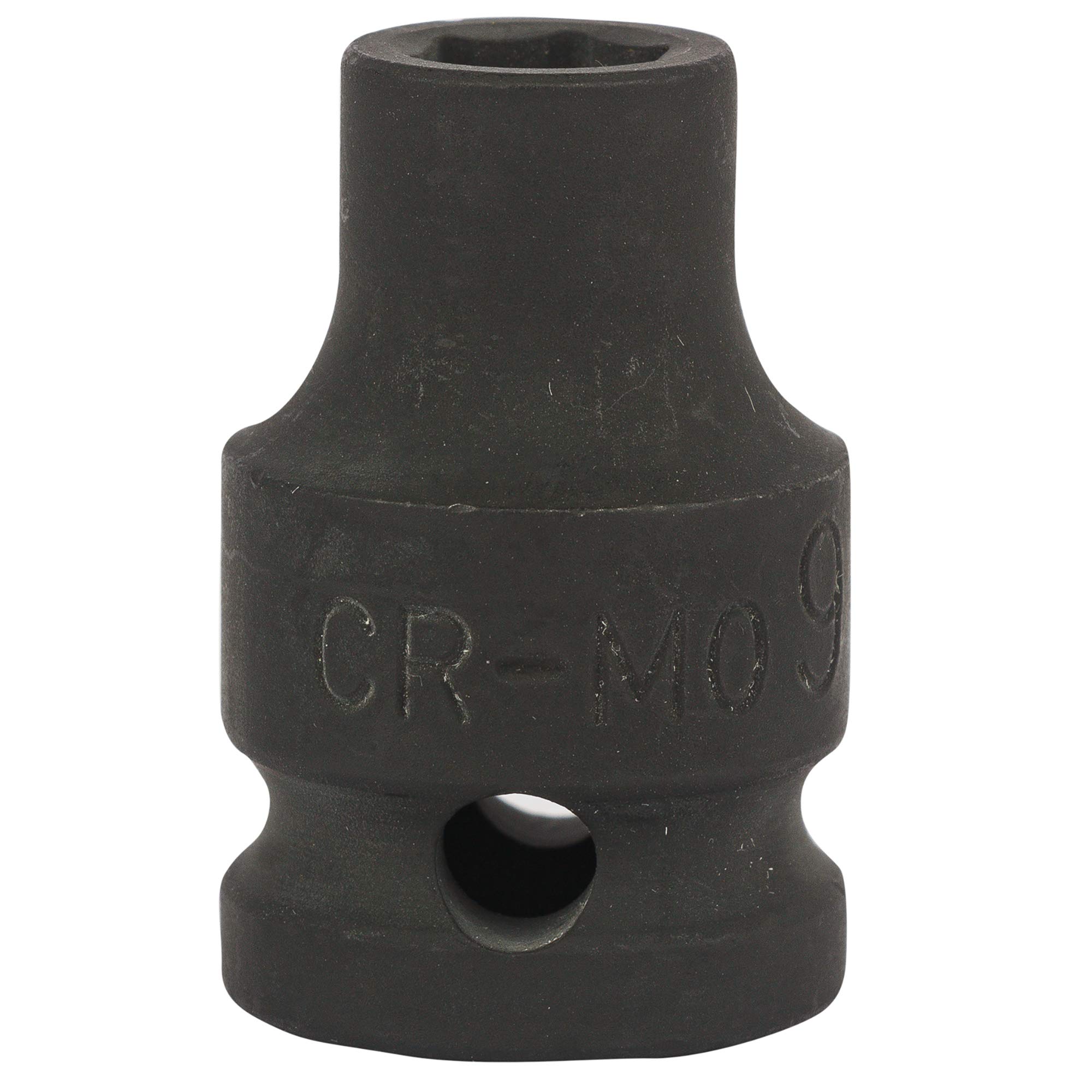 STANLEY STMT89436-8B Chrome-Molybdenum Steel 6 Point Impact Socket 1/2 inch 9 mm(Black)