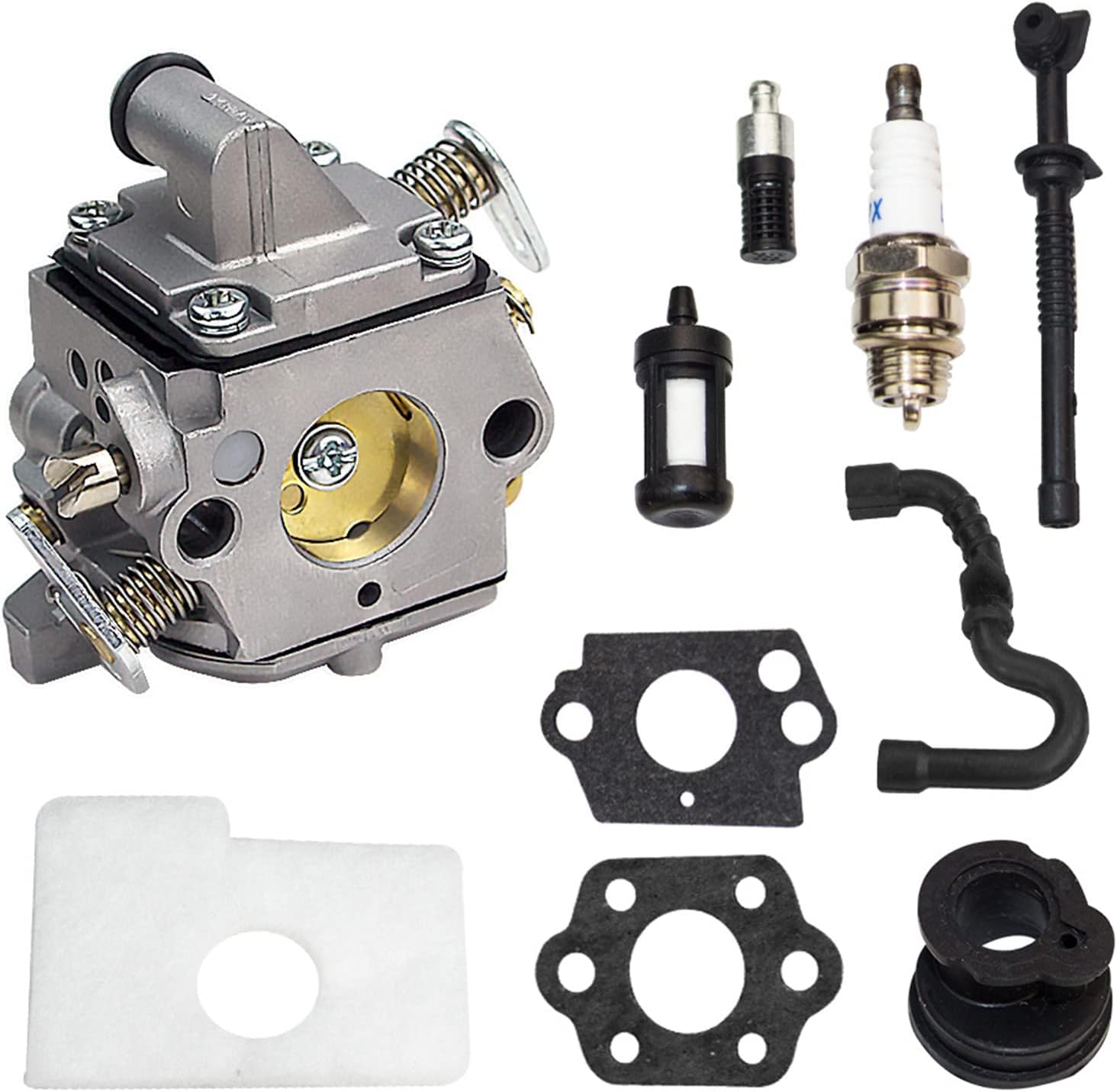 Carburateur De Rechange 491590 Avec Joints - Compatible Moteurs Série 191700, 192700, 193700, 390811, 392152