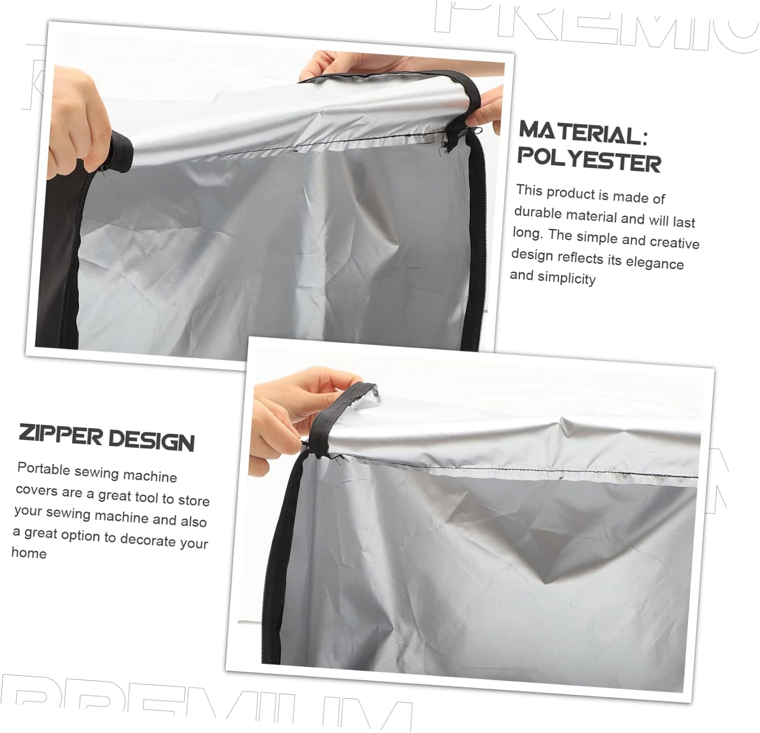 SEWACC Sewing Machine Cover Protective Stitching Bag Portable and Convenient Storage for Household Stitching Machines