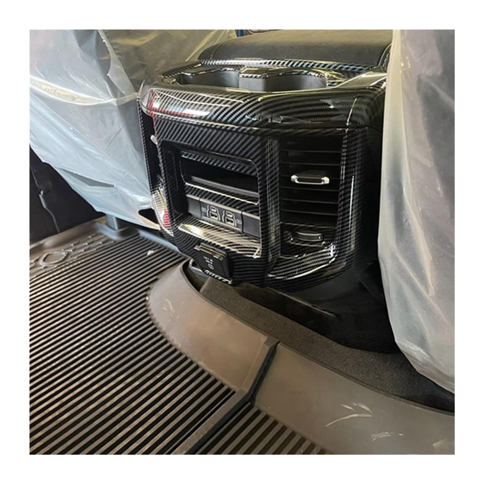Auto Aria condizionata Ventilazione Per Dodge Per RAM Per Trucks 2023-2024 Parti Di Ricambio Per Decorazioni Interne Auto Bocchette Ventilazione Posteriori Per Aria Condizionata