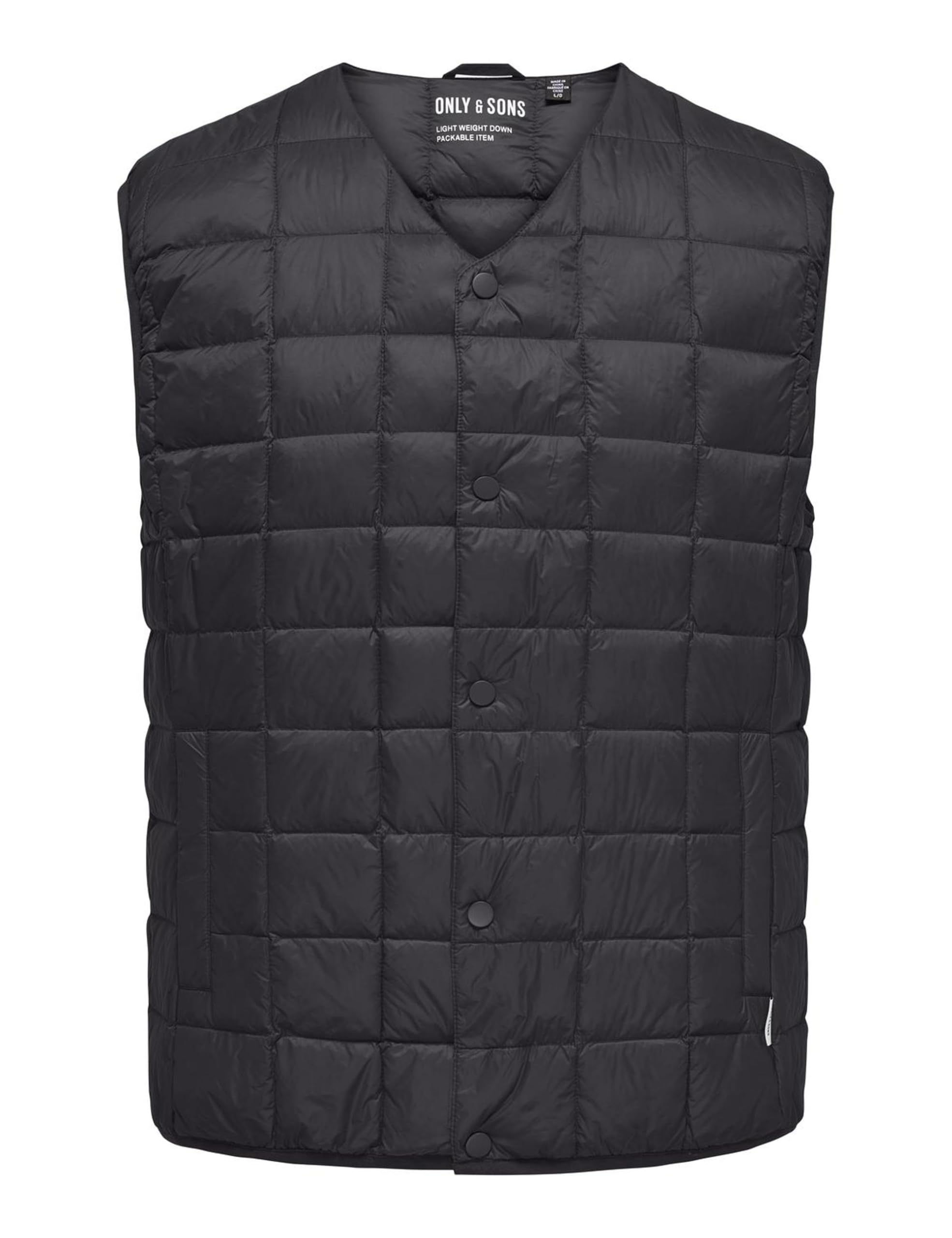 Only & Sons Herren Onsgavin Life Light Quilted Snap Vest