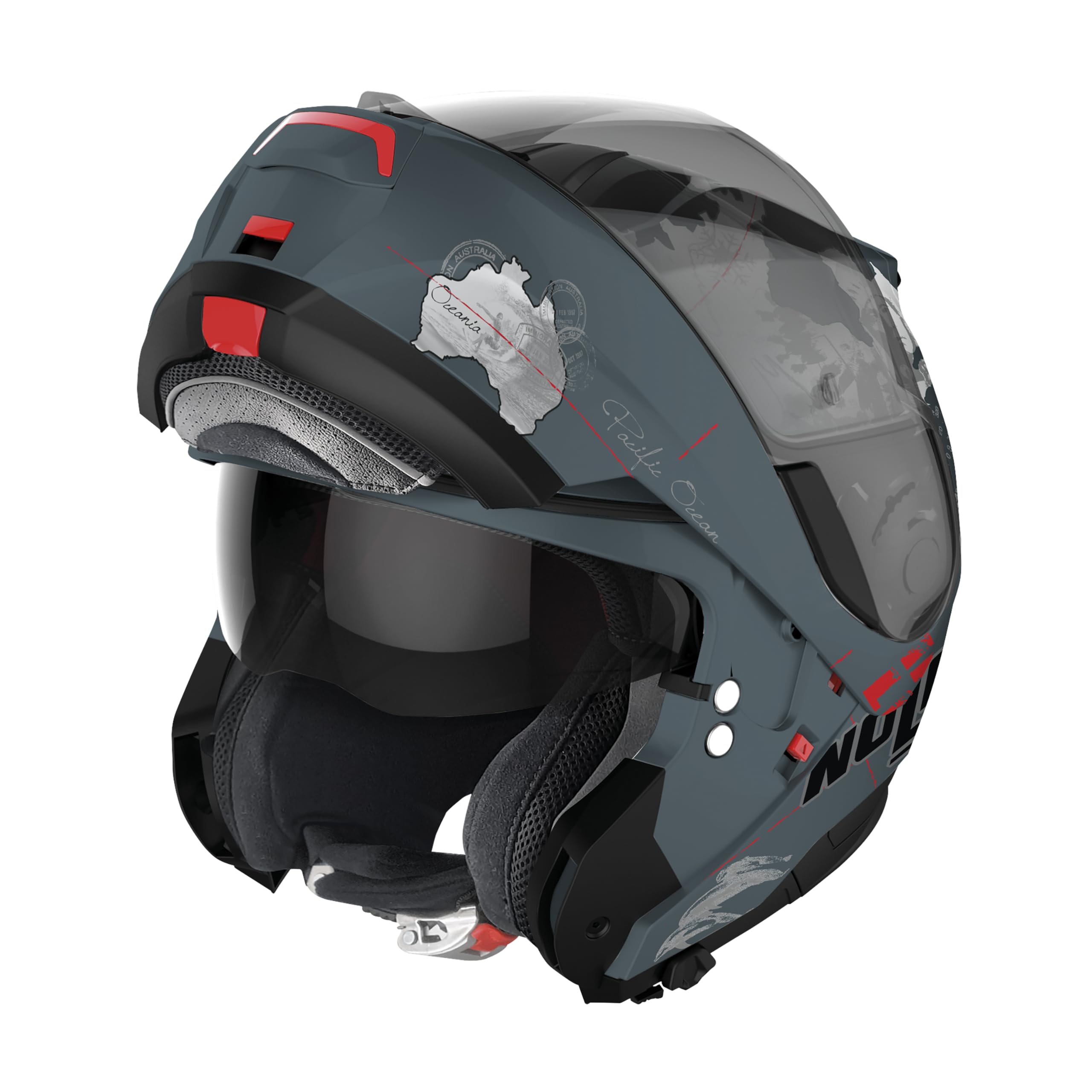 NOLAN CASCO MODULARE N100-6 LEGEND CHECA N-COM 030 M