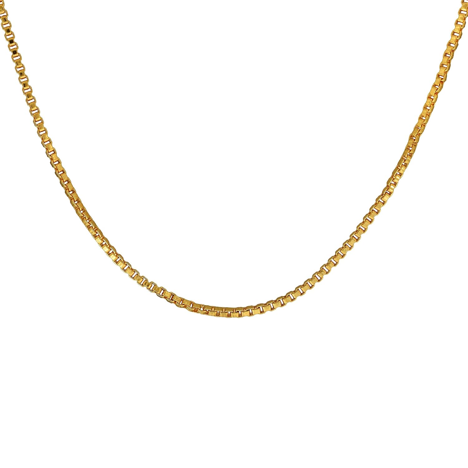 choker Box design chain necklace Men 