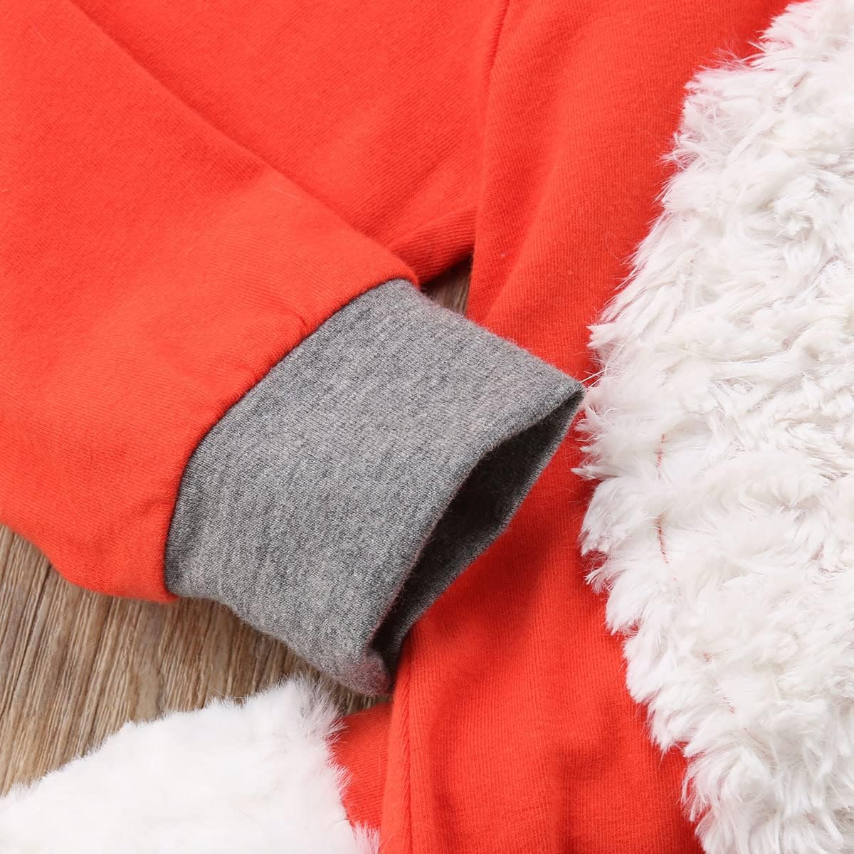 XFGLCK Newborn Infant Baby Girls Boys Halloween Outfit Cartoon Fur Fox Hoodie Romper with Tail - Image 6