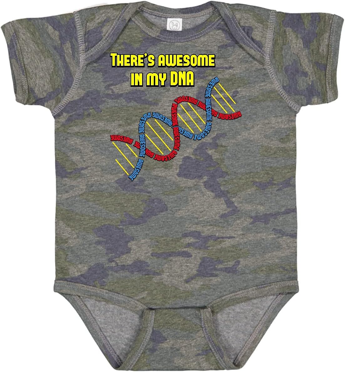 inktastic Awesome DNA Baby Bodysuit