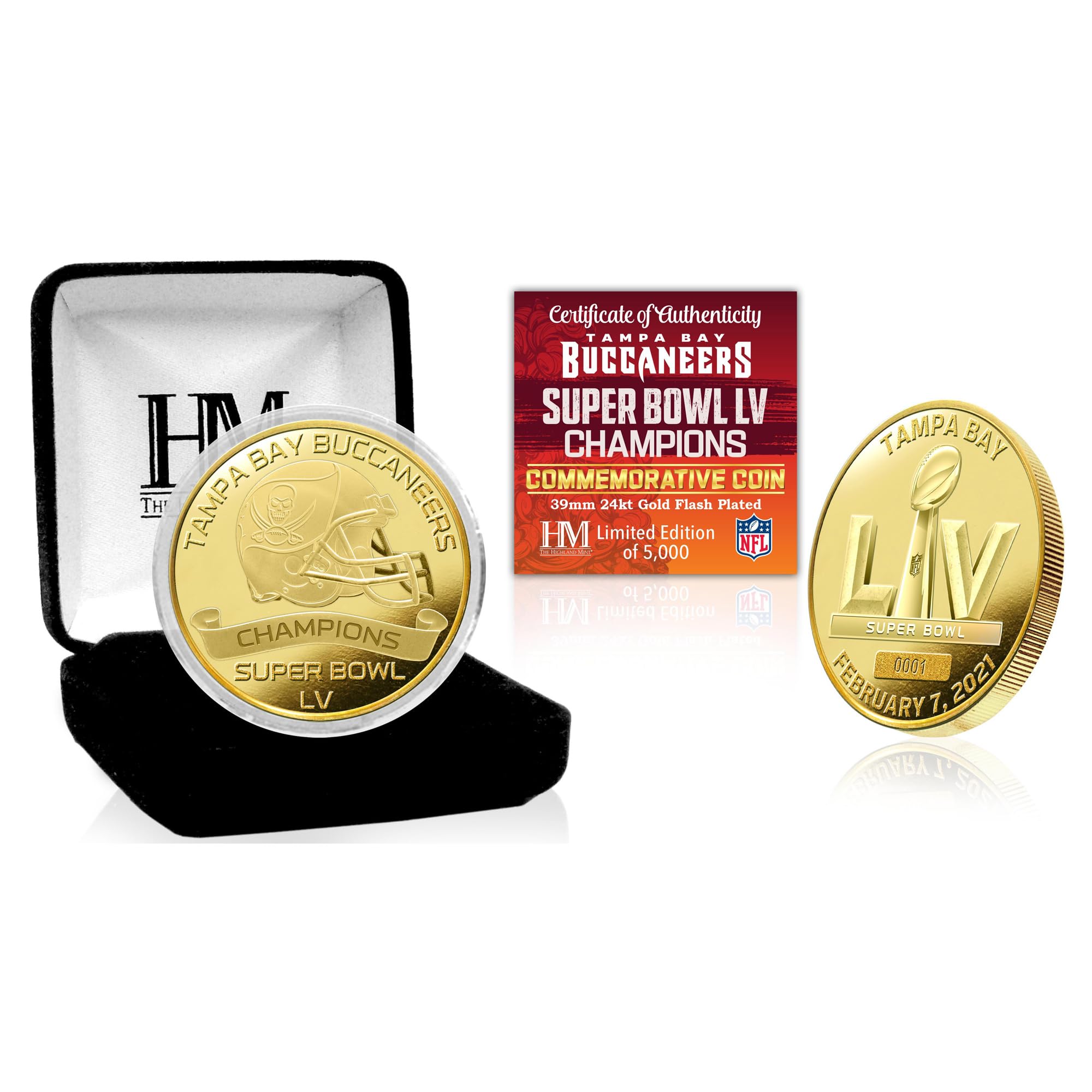 Highland NFL Super Bowl LV Champions Coin