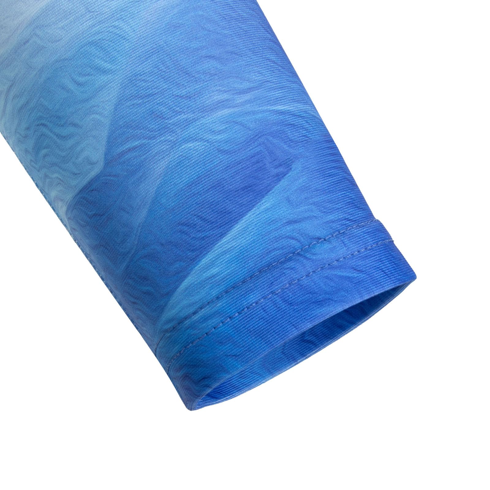 TopTie 10 Pares Mangas de Brazo Personalizadas con Logotipo sin Costuras Proteger el Suelo para fútbol Baloncesto Voleibol Azul