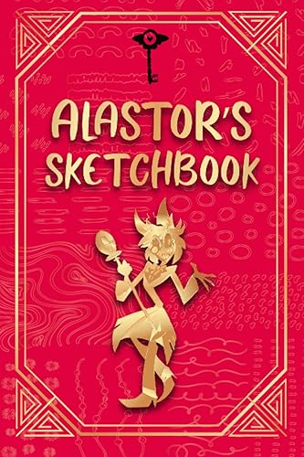 ALASTOR SKETCHBOOK - HAZBIN HOTEL STYLE 100 PAGES TO DRAW