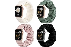 Recoppa Cute Compatible Apple Watch Scrunchie Strap