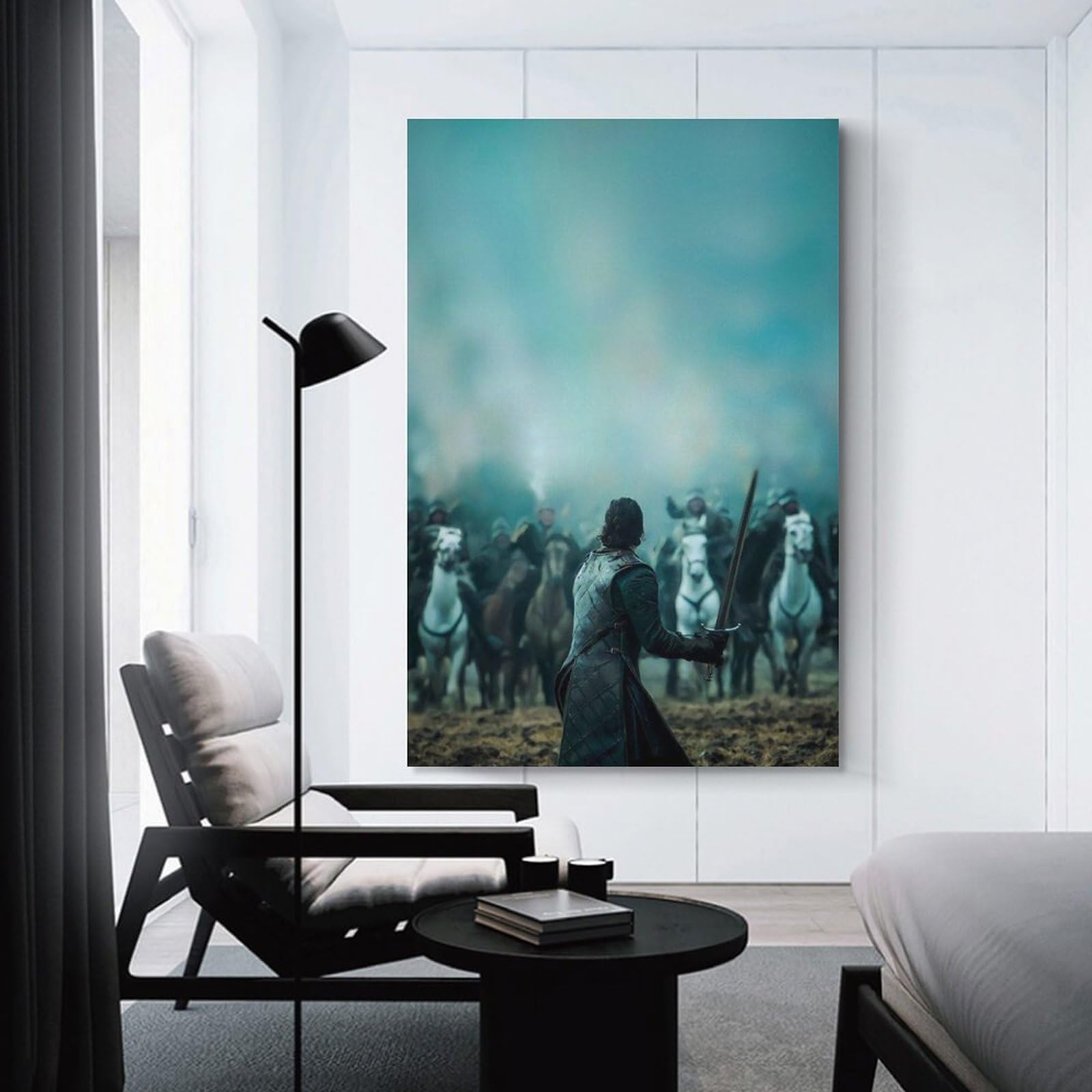 Amazon.co.jp: ゲームオブスローンズポスター (4) プリント キャンバス