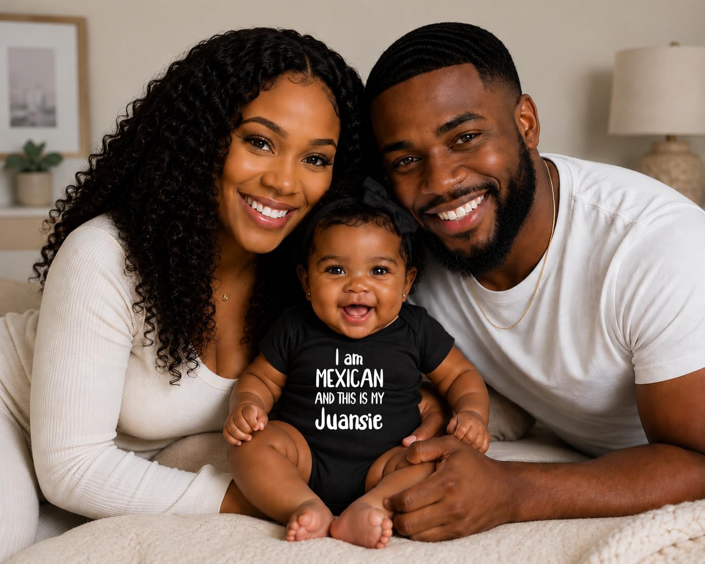CBTwear I Am Mexican and This Is My Juansie Funny Baby Bodysuit