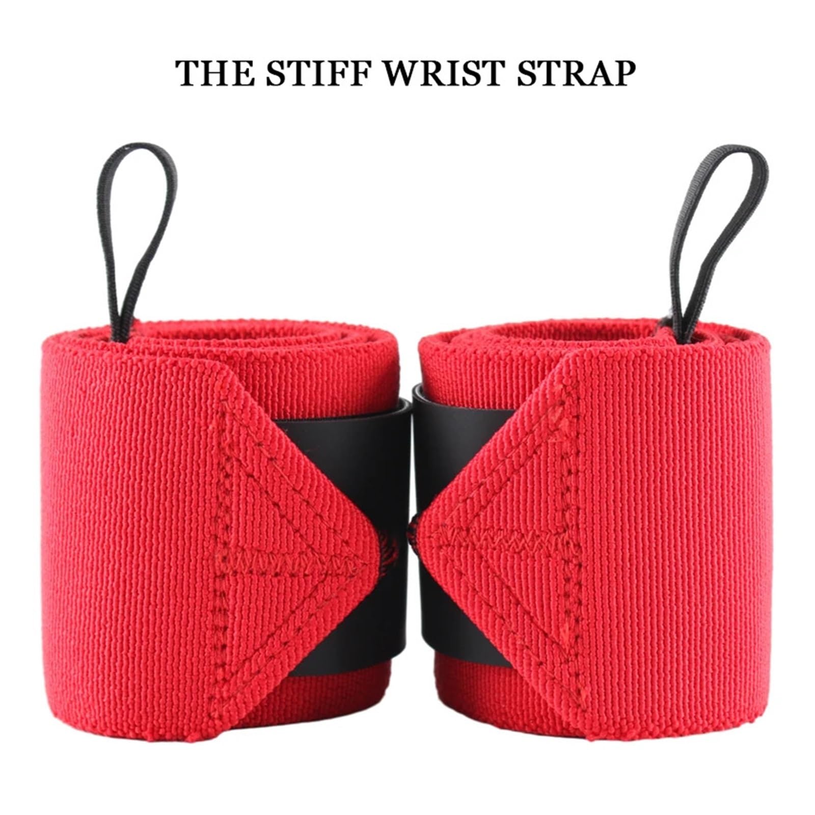 Bandes de poignet rigides for l'haltérophilie, entraînement de force, support de poignet professionnel, attelle de pouce, sangle de poignet de dynamophilie for hommes et femmes Bracelet De Sport(Red,L